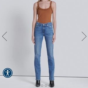 Custom made 7 for all mankind straight leg maternity jeans size 30